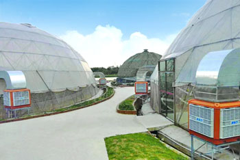 生態種植基地降溫通風（fēng）案例