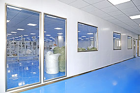 無塵車車間玻（bō）璃安裝
