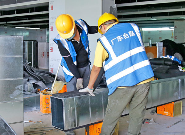 無（wú）塵車間（jiān）施工